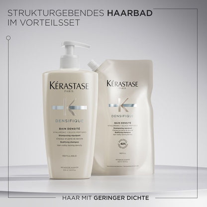 Kérastase Densifique Bain Densifique Recharge Bundle - Shampoing 500 ml + recharge 500 ml
