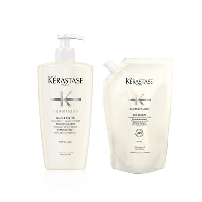 Kérastase Densifique Bain Densifique Recharge Bundle - Shampoing 500 ml + recharge 500 ml