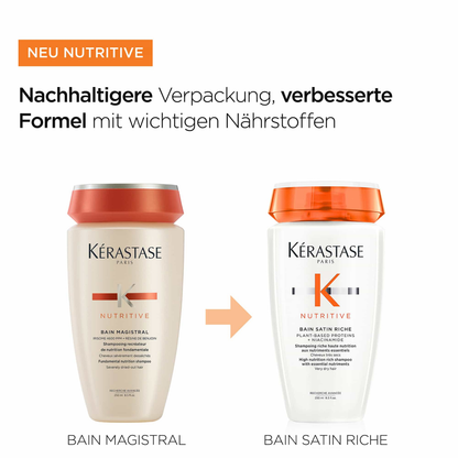 Kérastase Nutritive Bain Satin Riche Hair Shampoo 250 ml