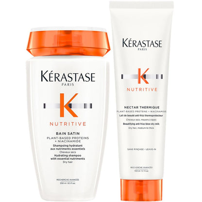 Kérastase Coffret Nutritive - Bain Satin 250 ml + Nectar Thermique 150 ml