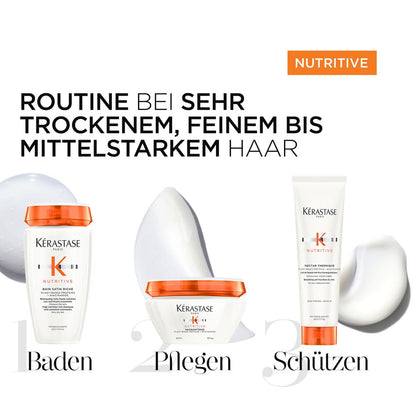 Kérastase Coffret Nutritive - Bain Satin Riche 250 ml + Masquintense Riche 200 ml + Sérum Nuit Magique 8H 90 ml