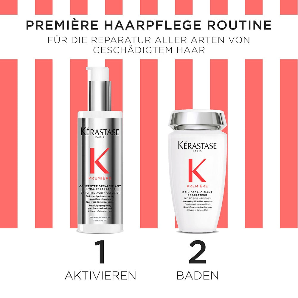Kèrastase Premiere Coffret Pré-Shampooing Printemps - Bain Décalcifiant 250 ml + Concentre Décalcifiant 250 ml