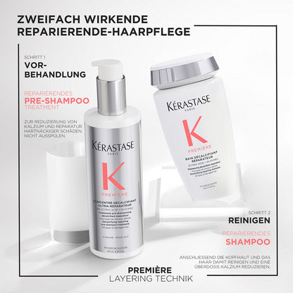 Kèrastase Premiere Coffret Pré-Shampooing Printemps - Bain Décalcifiant 250 ml + Concentre Décalcifiant 250 ml