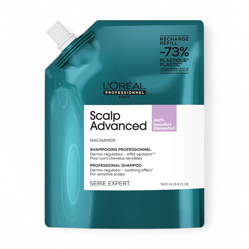 L'Oréal Professionnel Serie Expert Anti-Discomfort Dermo-Regulator Shampoo Refill 500 ml
