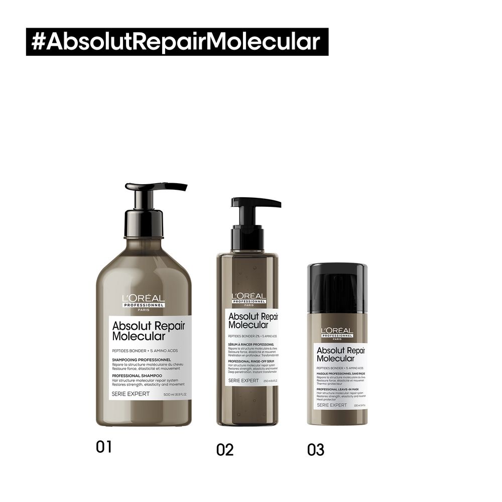 L'Oréal Professionnel Serie Expert Absolut Repair Molecular Shampoo 500 ml