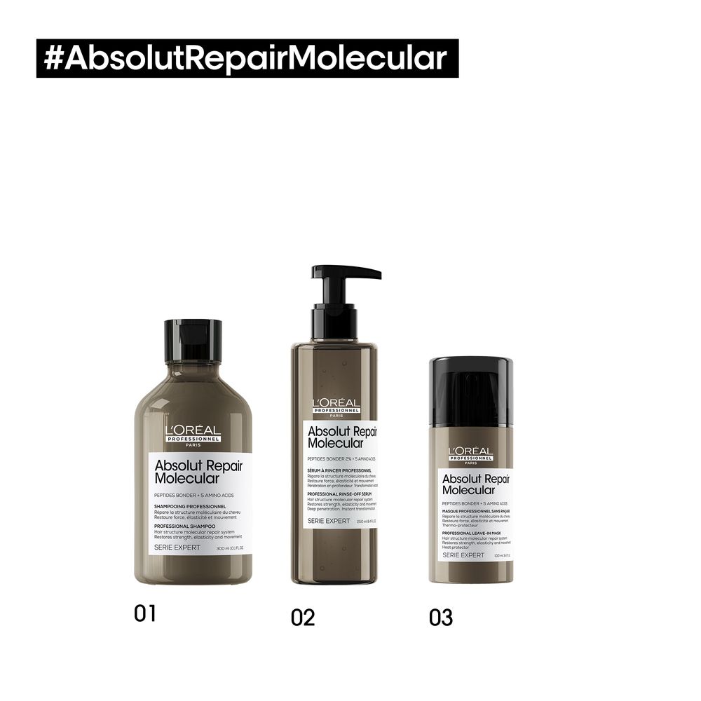 L'Oréal Professionnel Serie Expert Absolut Repair Molecular Shampoo 300 ml