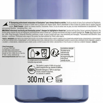 L'Oreal Professionnel Serie Expert Blondifier Gloss Shampoo 300 ml