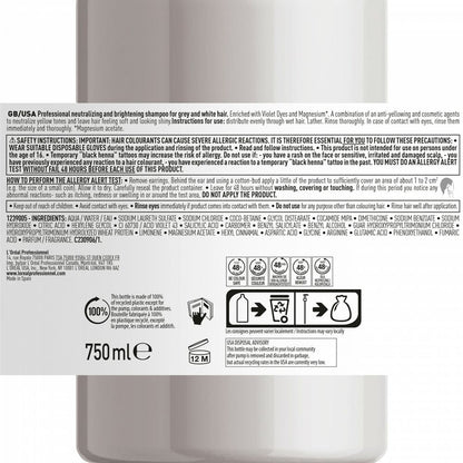 L'Oréal Professionnel Serie Expert Silver Shampoo Refill 500 ml