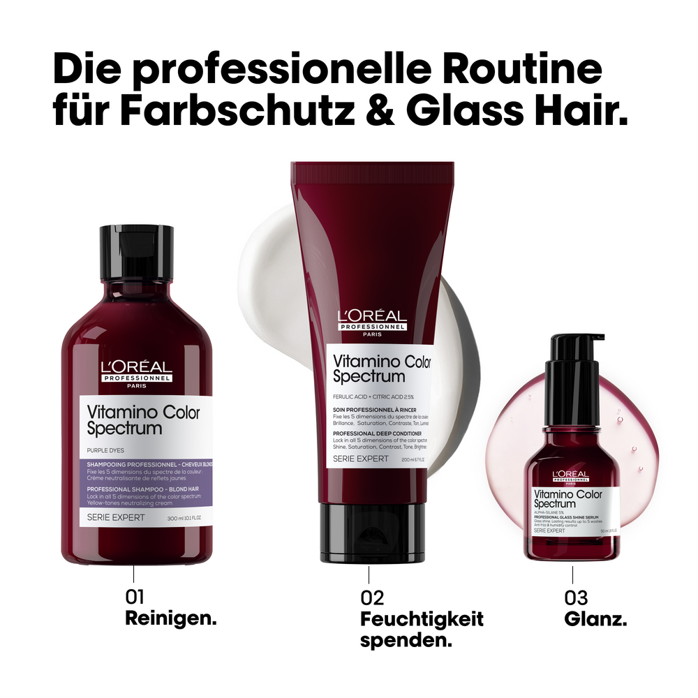 L'Oréal Professionnel Serie Expert Vitamino Color Spectrum Purple Dyes Neutralizing Shampoo 300 ml - Blondes Haar