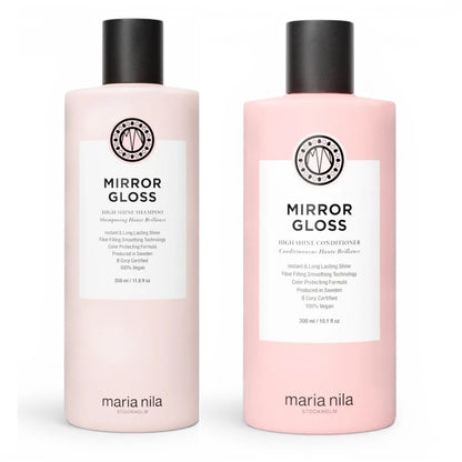 Maria Nila Mirror Gloss Set - Shampoo 350 ml + Conditioner 300 ml