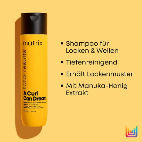 Matrix Total Results A Curl Can Dream Gentle Cleansing Shampoo 300 ml