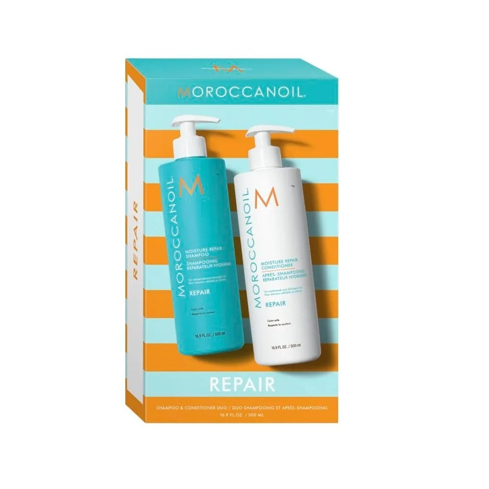 Moroccanoil Hydrate Duo - Shampoing 500 ml + Après-shampoing 500 ml