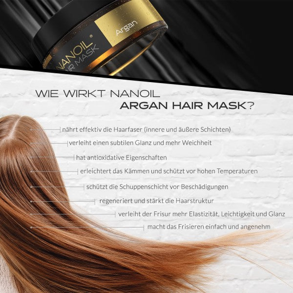 Nanoil Argan Hair Mask 300 ml
