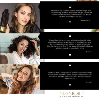 Nanoil Argan Micellar Shampoo 300 ml