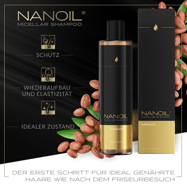 Nanoil Argan Micellar Shampoo 300 ml