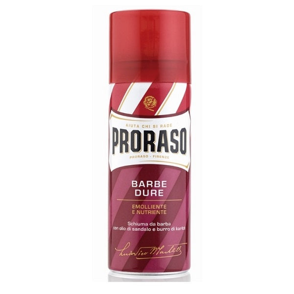 Proraso Red Shaving Foam 50ml - Barbe Dure