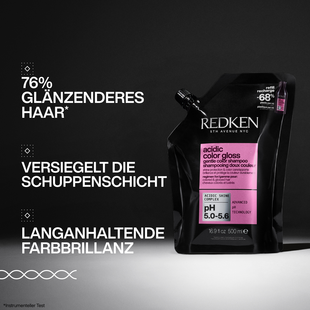 Redken Acidic Color Gloss Shampoo Refill Pouch 500 ml