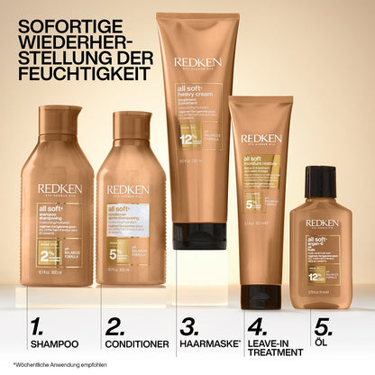 Redken All Soft Spring Coffret - Shampoo 300 ml + Conditioner 300 ml