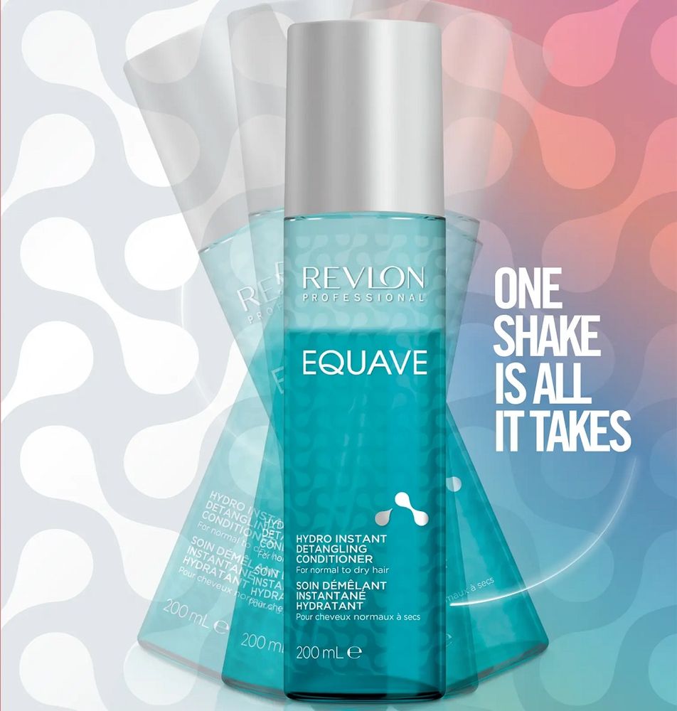 Revlon Equave Hydro Instant Detangling Conditioner 2x 200 ml