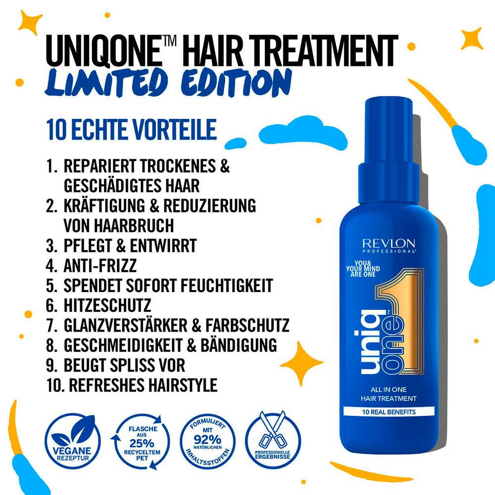Revlon Uniq One ​​​​Traitement capillaire tout-en-un pour la santé mentale 150 ml