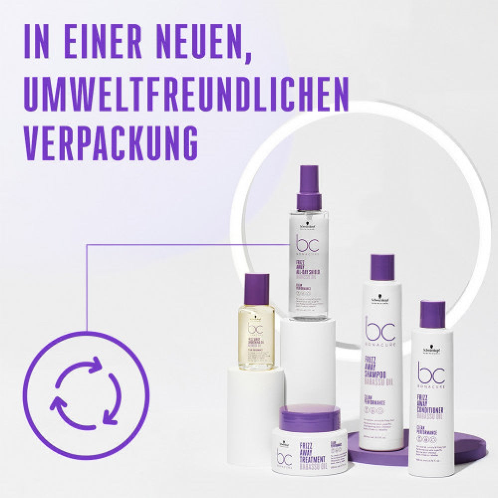 Schwarzkopf BC Bonacure Après-shampooing Frizz Away 1000 ml