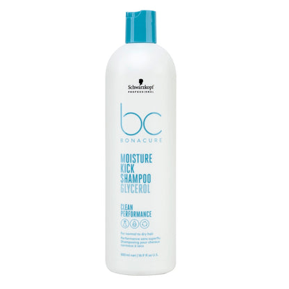 Schwarzkopf BC Moisture Kick Shampooing 500 ml + Après-shampoing en spray 400 ml + Trousse cosmétique