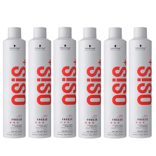 Schwarzkopf Osis Freeze Strong Hold Hairspray 6x500ml