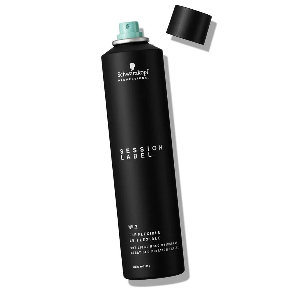 Schwarzkopf Session Label The Flexible Dry Light Hold Hairspray 500 ml