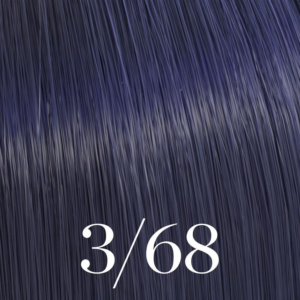 3/68 dunkelbraun violett-perl