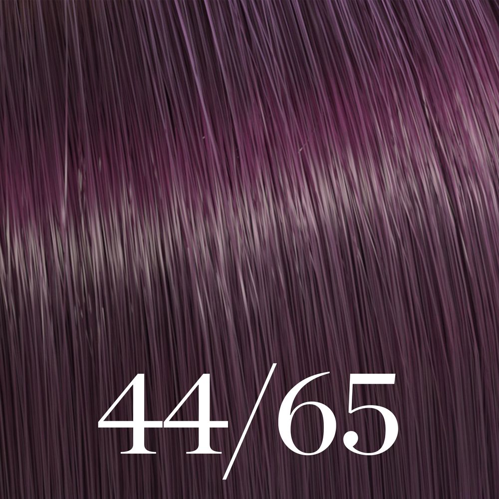44/65 mittelbraun intensiv violett-mahagoni
