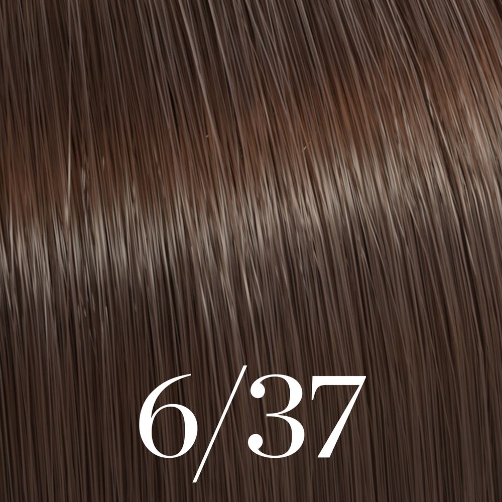 6/37 dunkelblond gold-braun