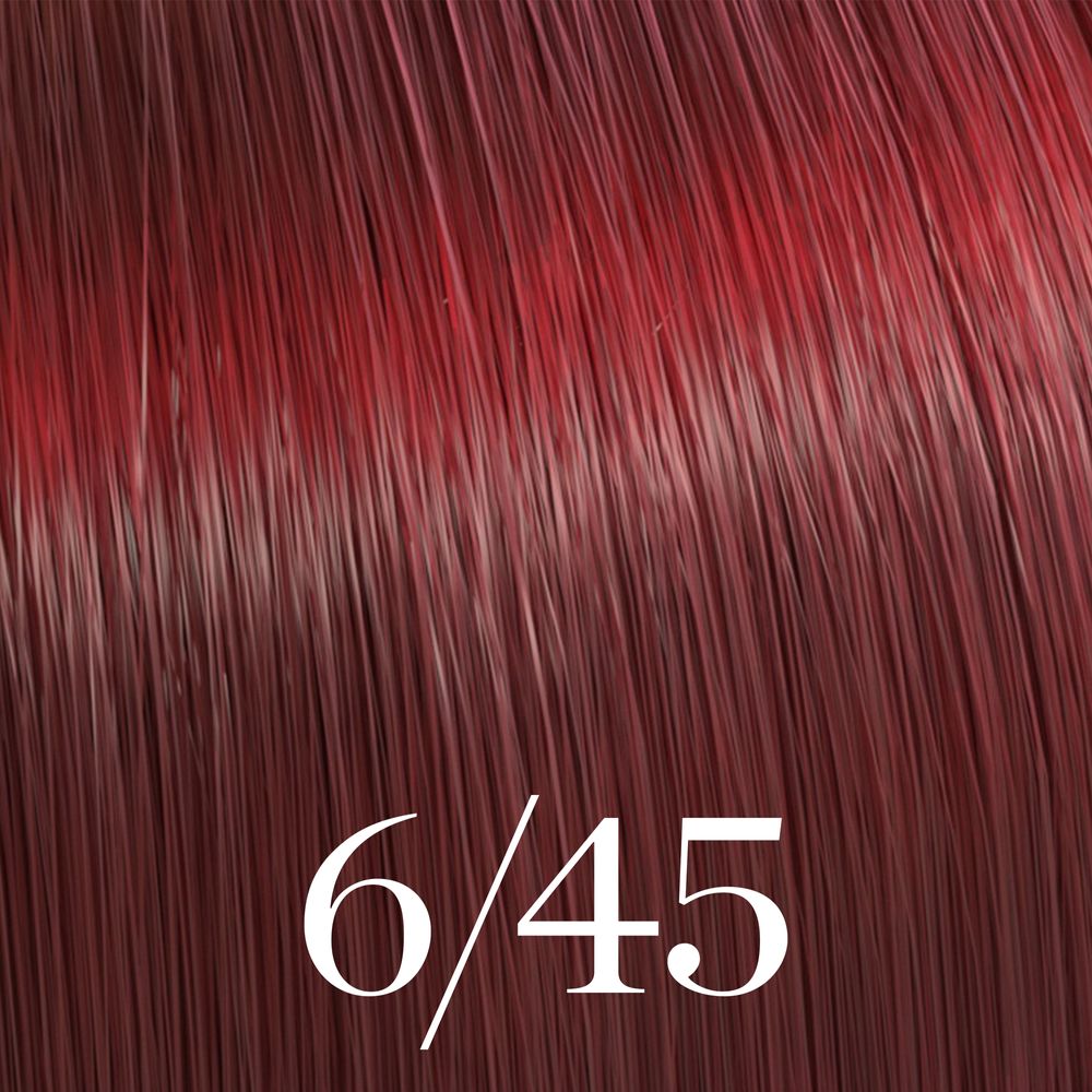6/45 dunkelblond rot-mahagoni