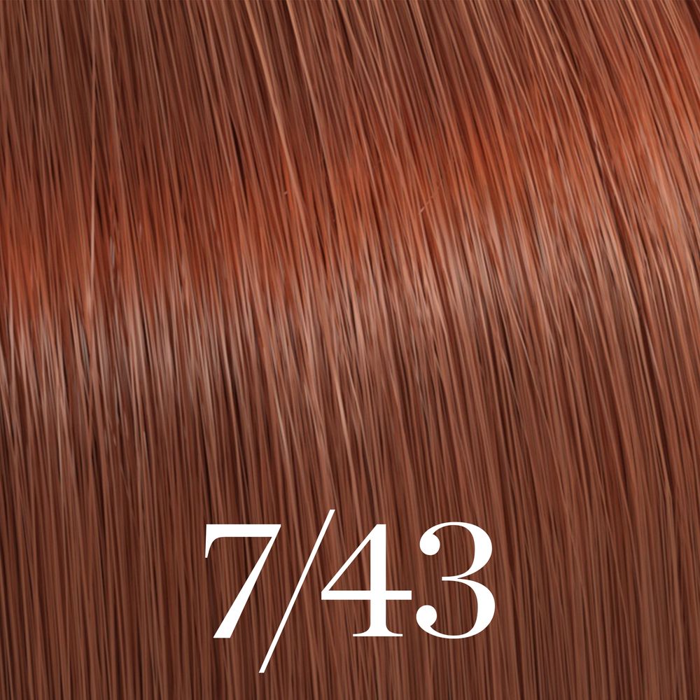 7/43 mittelblond rot-gold