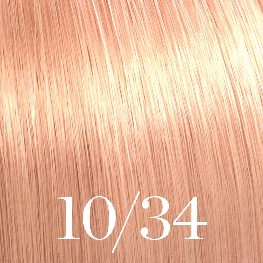 10/34 hell-lichtblond rot-gold