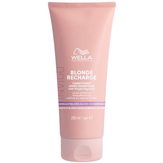 Wella Professionals Invigo Blonde Recharge Cool Blonde Conditioner 200 ml - NEW
