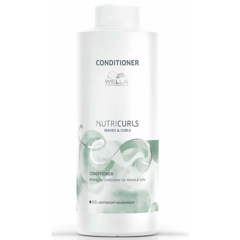 Wella Professionals Nutricurls Après-shampooing pour boucles et cheveux ondulés 1000 ml