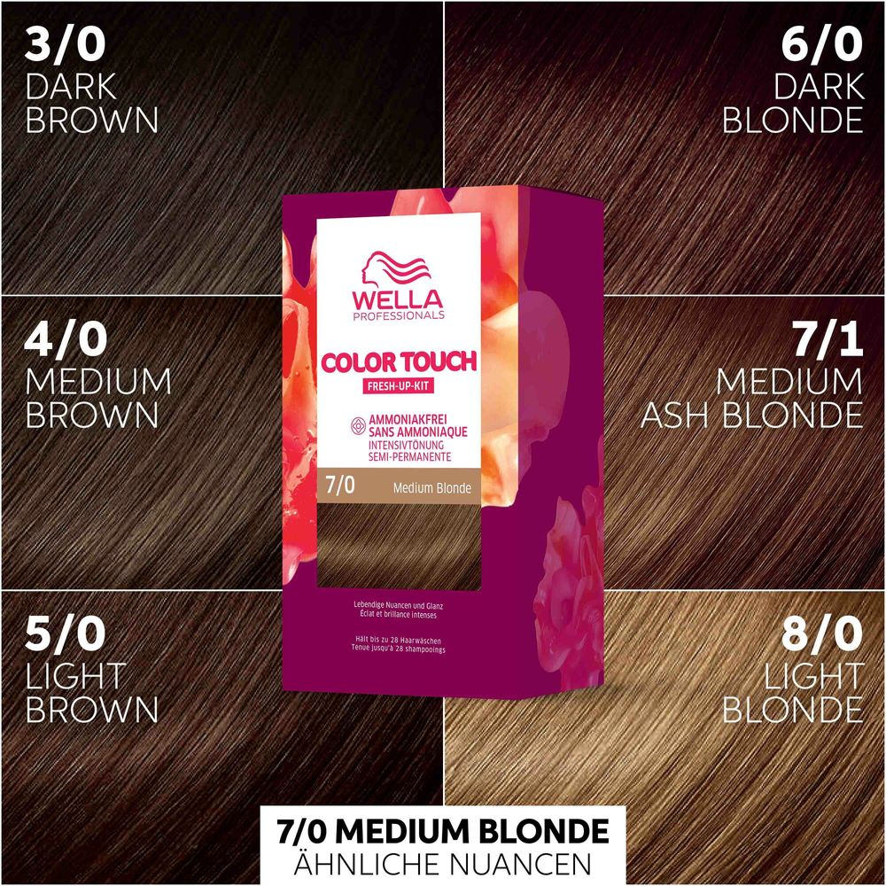 7/0 Medium Blonde