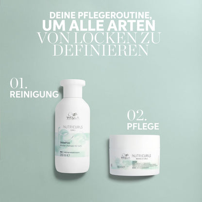 Wella Professionals NutriCurls Shampoing micellaire pour boucles 1000 ml