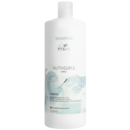 Wella Professionals NutriCurls Shampoing micellaire pour boucles 1000 ml