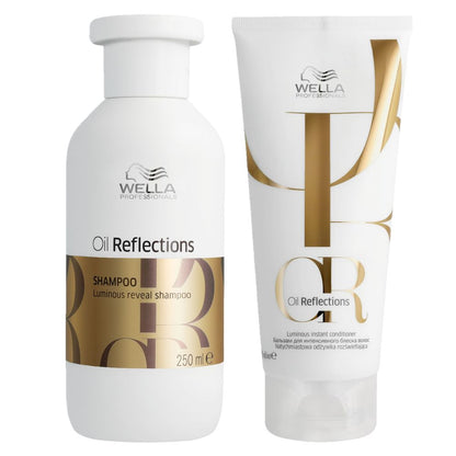 Coffret Wella Professionals Oil Reflections - Shampoing 250 ml + Après-shampoing 200 ml