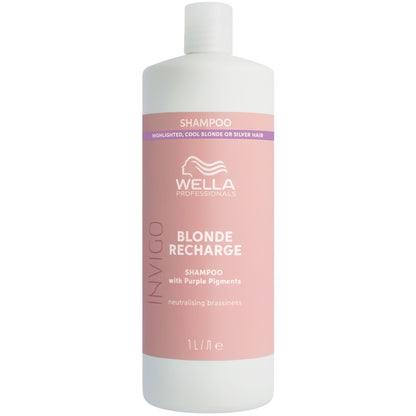 Shampooing Recharge Blond Invigo de Wella Professionals 1000 ml
