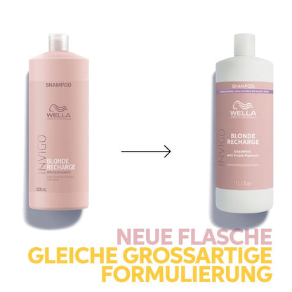 Shampooing Recharge Blond Invigo de Wella Professionals 1000 ml