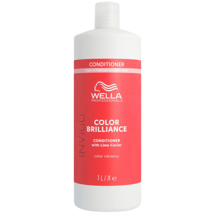 Wella Professionals Invigo Color Brilliance Fine Set - Shampoo 1000 ml + Conditioner 1000 ml - NEW