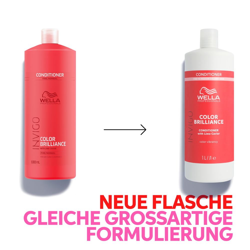 Wella Professionals Invigo Color Brilliance Fine Set - Shampoo 1000 ml + Conditioner 1000 ml - NEW