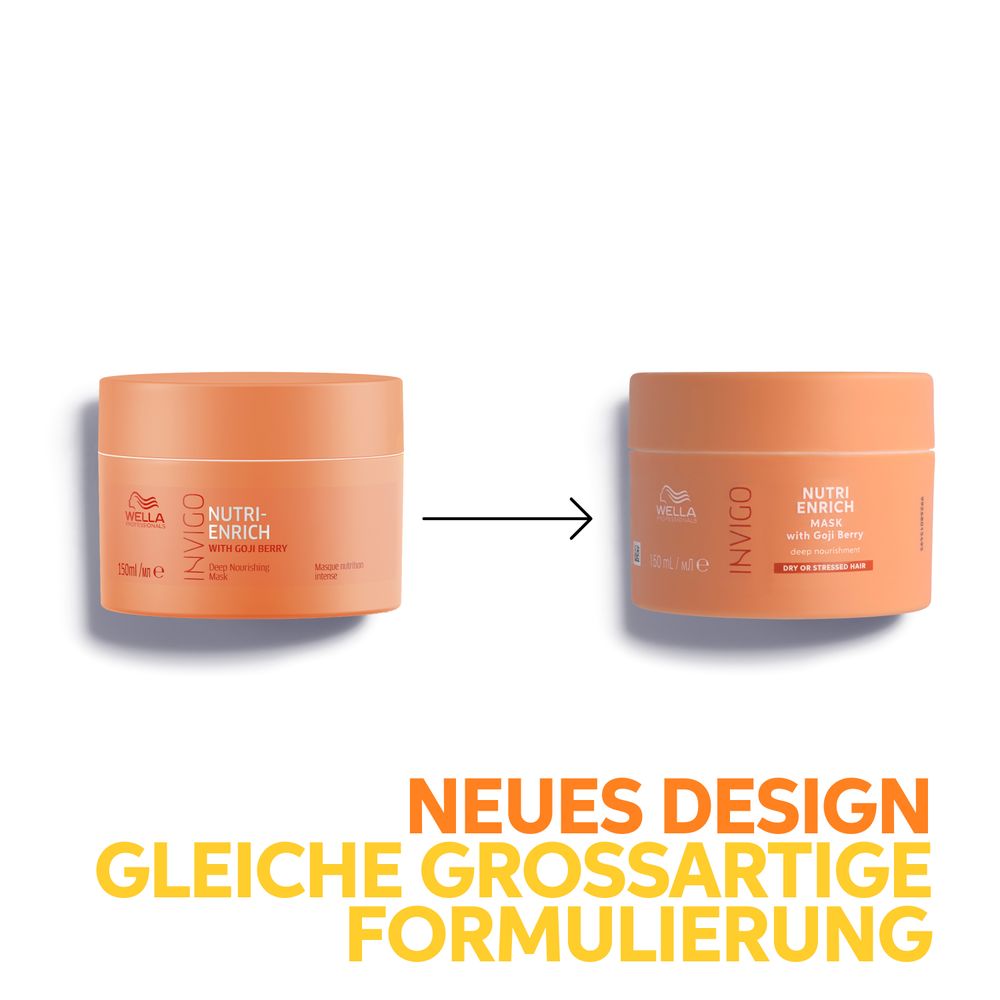 Wella Professionals Invigo Nutri-Enrich Deep Nourishing Mask 150 ml - NEW