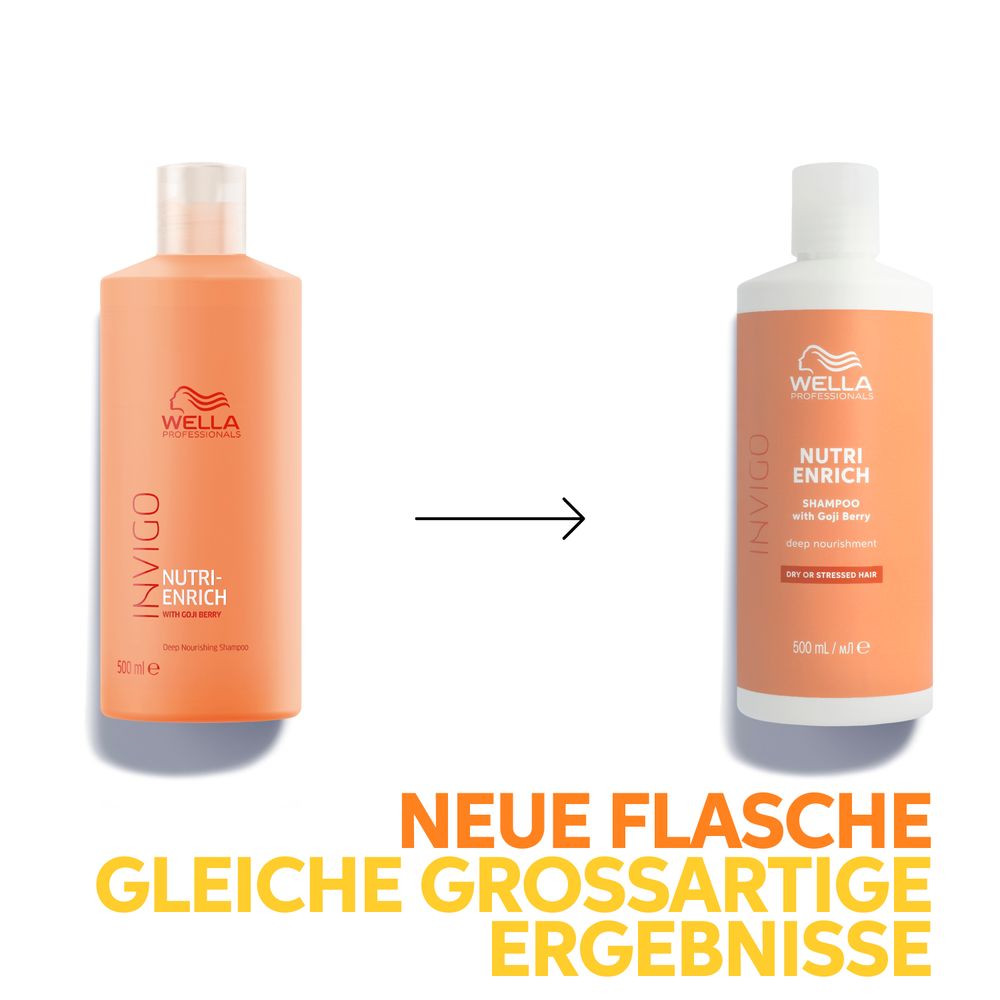 Wella Professionals Invigo Nutri Enrich Shampooing Nourrissant en Profondeur 500 ml