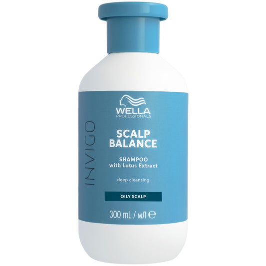Wella Professionals Invigo Scalp Balance Pure Shampoo 300 ml - Oily Scalp - NEW