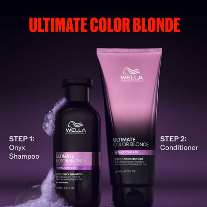 Wella Professionals Ultimate Color Blonde Onyx Shampoo 50 ml