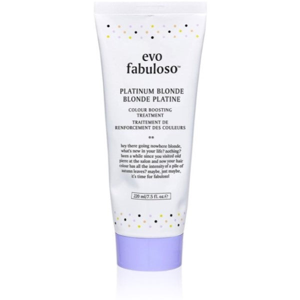 Evo Fabuloso Platinum Blonde Colour Boosting Treatment 220 ml