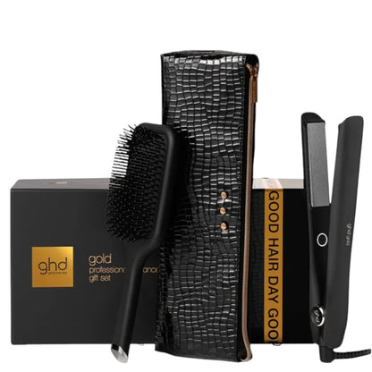 ghd Gold Styler Geschenkset inkl. Paddle Brush & Hitzeschutztasche
